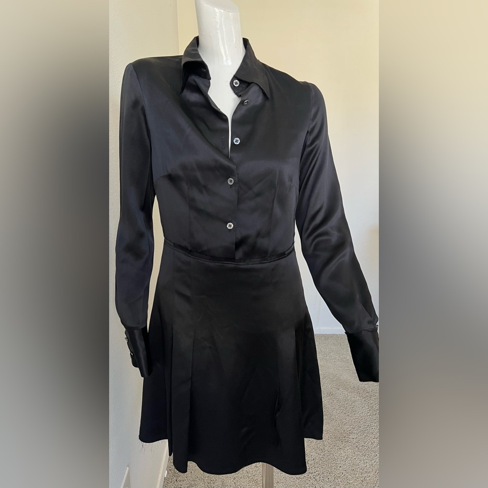 DEBRA RODMAN 100% SILK  dress- MADE IN THE US